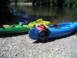 Canoeing/kayaking in Roquebrun